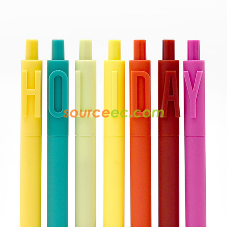Customization ALPHA Press Gel Pen Promotional Products