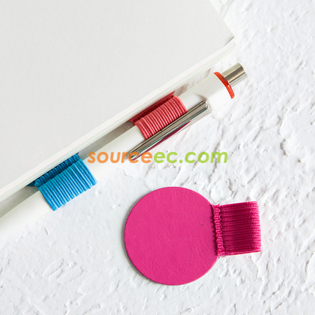 Customization Self-adhesive PU Pen Holder Promotional Products