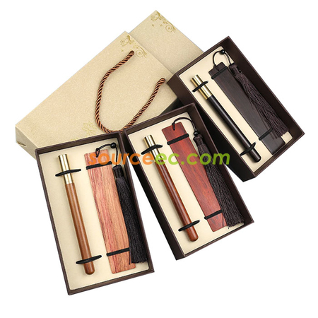 Customization Wooden Stationery Gift Set Promotional Products