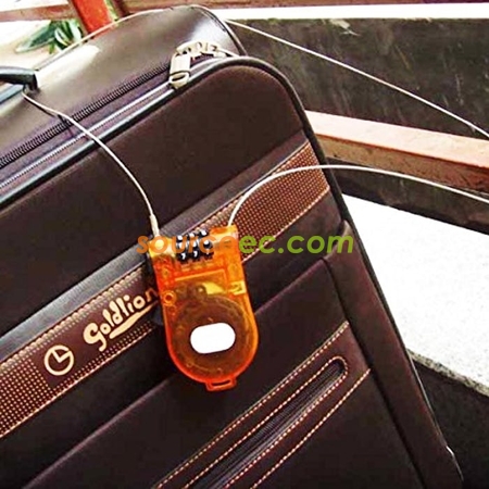 Customization Retractable Travel Cable Lock Promotional Products