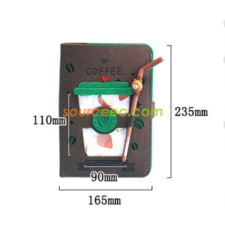 Customization A5 Loose-leaf Notebook with Pen Promotional Products