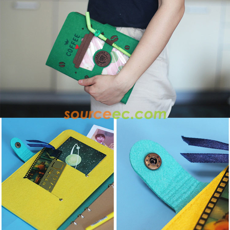 Customization A5 Loose-leaf Notebook with Pen Promotional Products