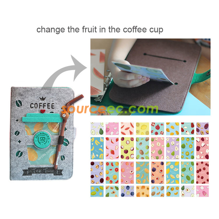 Customization A5 Loose-leaf Notebook with Pen Promotional Products