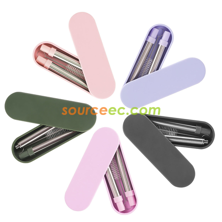 Customization Collapsible Stainless Steel Straw Promotional Products