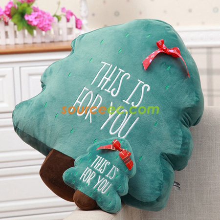 Customization Christmas Tree Cushion Promotional Products