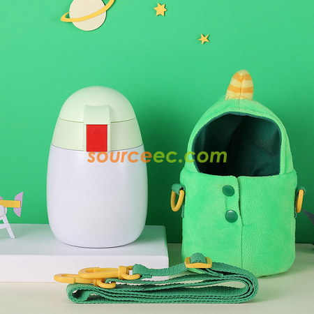 Customization 450ML Children Stainless Steel Thermal with Straw Promotional Products