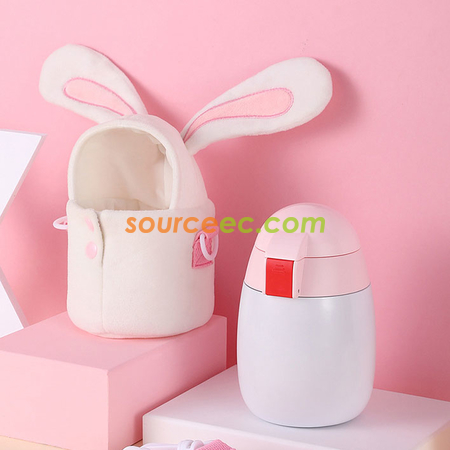 Customization 450ML Children Stainless Steel Thermal with Straw Promotional Products