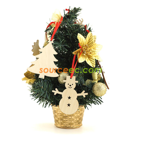 Customization Wooden Christmas Decorations Promotional Products