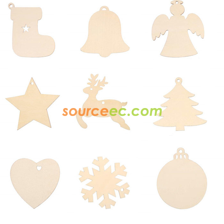 Customization Wooden Christmas Decorations Promotional Products