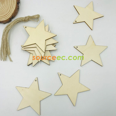 Customization Wooden Christmas Decorations Promotional Products