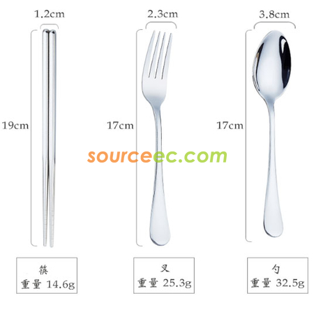 Customization Stainless Steel Tableware Promotional Products