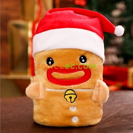 Customization Christmas Rolling Blanket Promotional Products