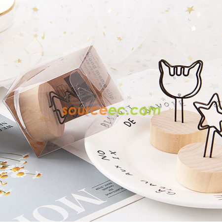 Customization Wood Memo Clip Promotional Products