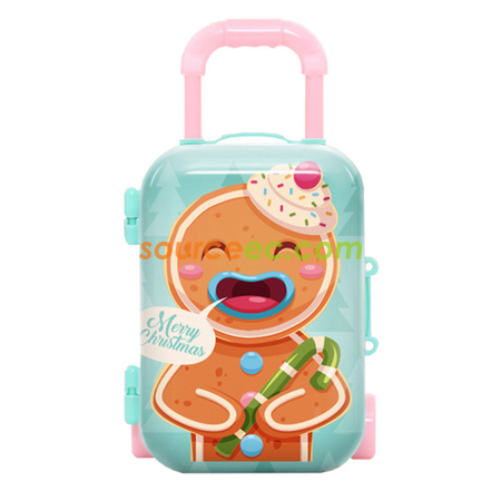 Luggage-shape Tinplate Coin Purse