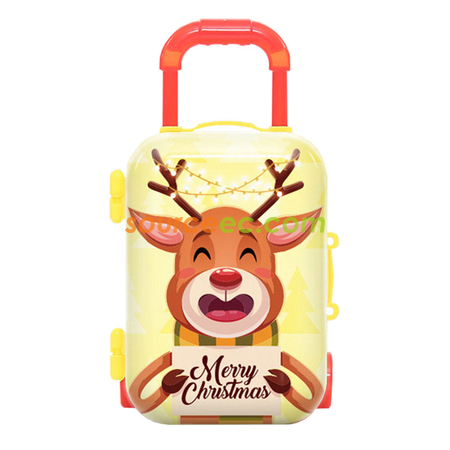 Customization Luggage-shape Tinplate Coin Purse Promotional Products