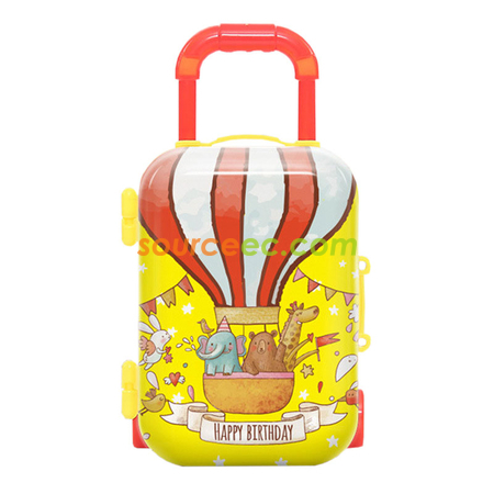 Customization Luggage-shape Tinplate Coin Purse Promotional Products