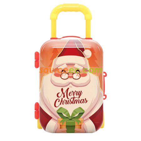 Customization Luggage-shape Tinplate Coin Purse Promotional Products