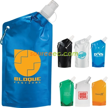 Water Bag with Carabiner