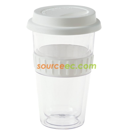 Customization Plastic Double-Walled Mug Promotional Products