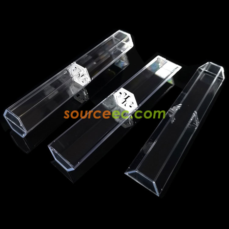 Customization Transparent Hexagonal Pen Case Promotional Products