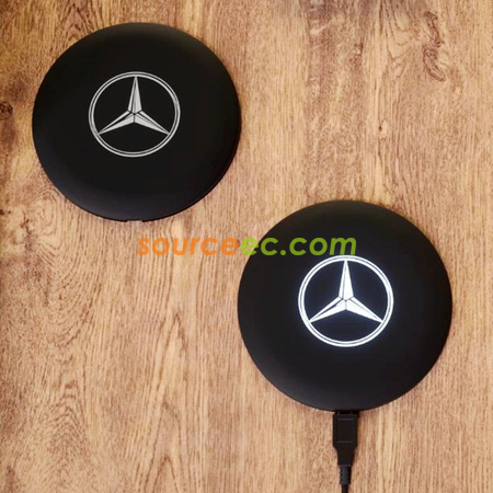Customization Light Up Logo Wireless Charge Promotional Products