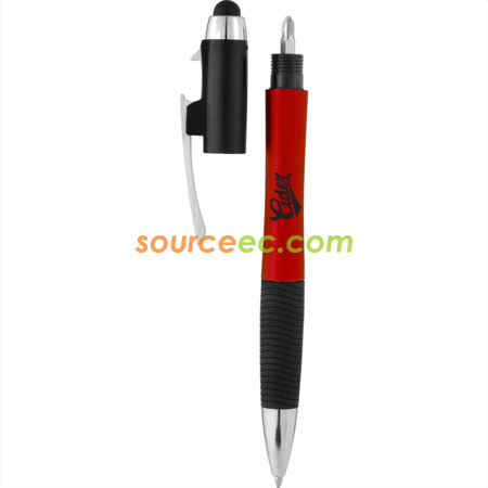 Customization 4 in 1 Bottle Opener Tool Stylus Pen Promotional Products