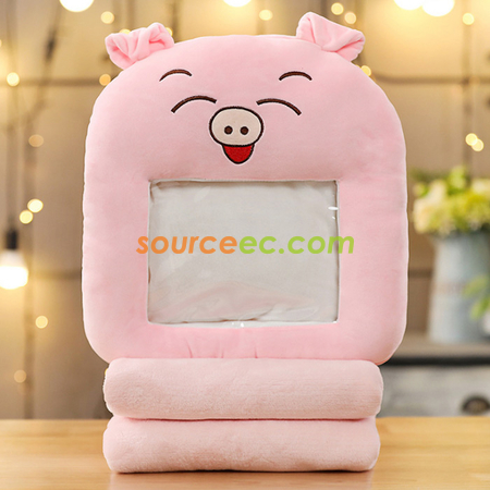 Customization Pillow Blanket Promotional Products