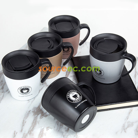 Customization 330ML Stainless Steel Mug with Handle Promotional Products