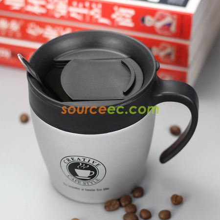 Customization 330ML Stainless Steel Mug with Handle Promotional Products
