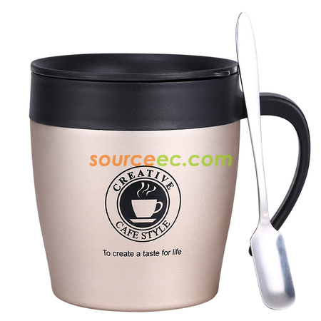 Customization 330ML Stainless Steel Mug with Handle Promotional Products