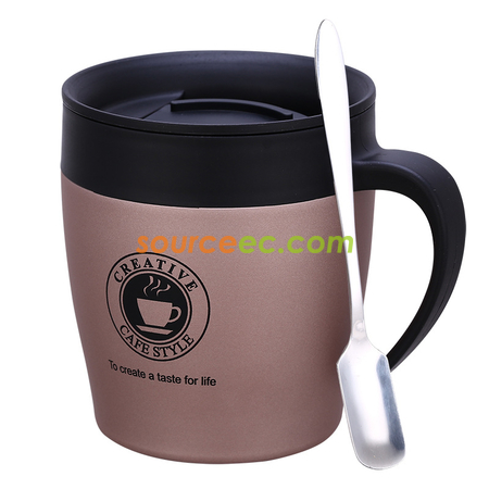 Customization 330ML Stainless Steel Mug with Handle Promotional Products