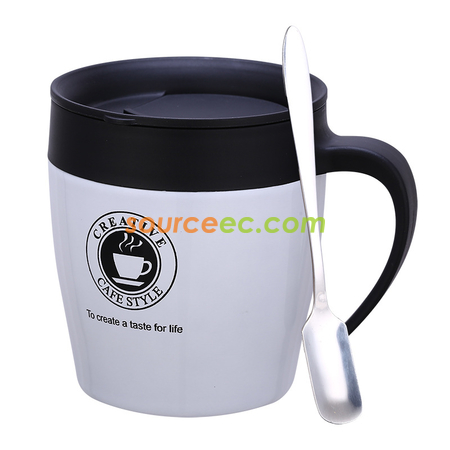 Customization 330ML Stainless Steel Mug with Handle Promotional Products