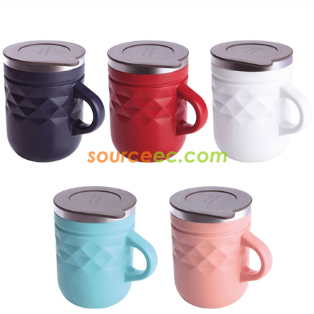 Customization 400ML Stainless Steel Mug with Handle Promotional Products