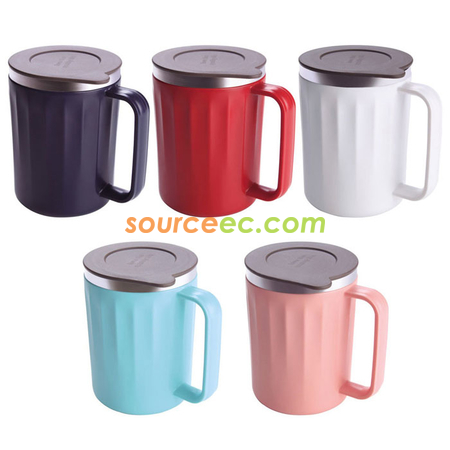 Customization 400ML Stainless Steel Mug with Handle Promotional Products