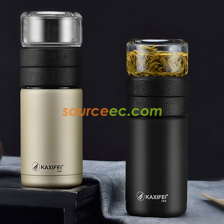 Customization 600ML Portable Thermal Mug with Infuser Promotional Products