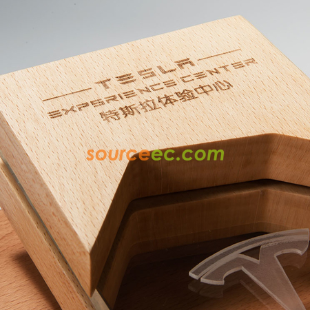 Customization Wooden Crystal Trophy Promotional Products