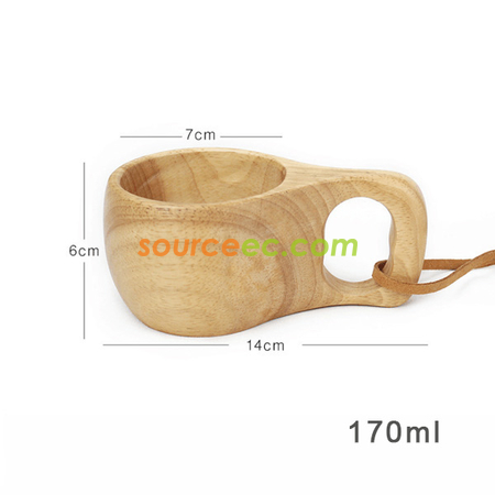 Customization Wooden Coffee Cup Promotional Products