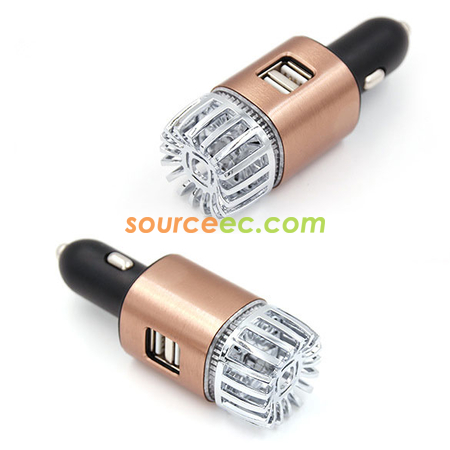 Customization Car Air Purifier with Double USB Promotional Products