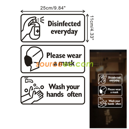 Customization Removable Cling Stickers Promotional Products