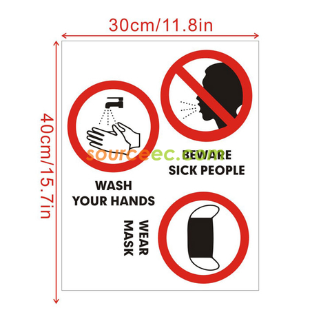 Customization Removable Cling Stickers Promotional Products