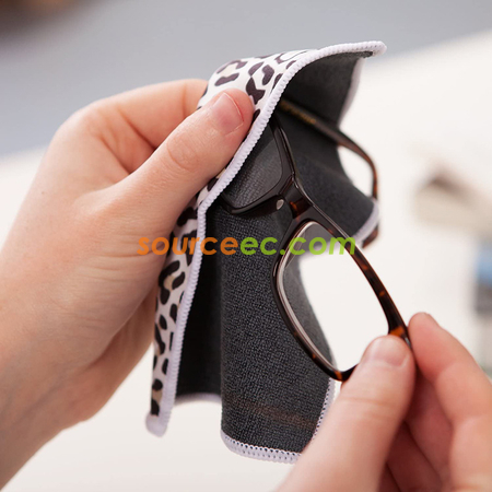 Customization Double Sided Cleaning Cloth for Eye Glasses, Lenses & Phones Promotional Products