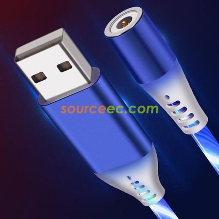 Customization Luminous Magnetic Charging Cable Promotional Products