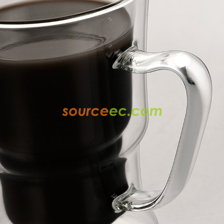 Customization 250ML Double Glass Mug Promotional Products