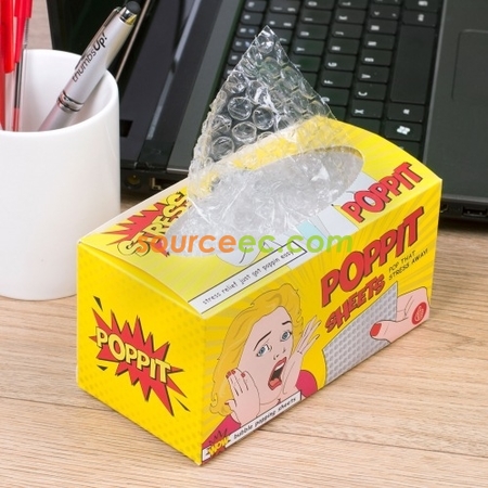 Customization Poppit Bubble Popping Sheets Stress Reliever Promotional Products