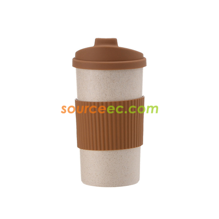 Customization 350ML Wheat Straw Coffee Cup Promotional Products