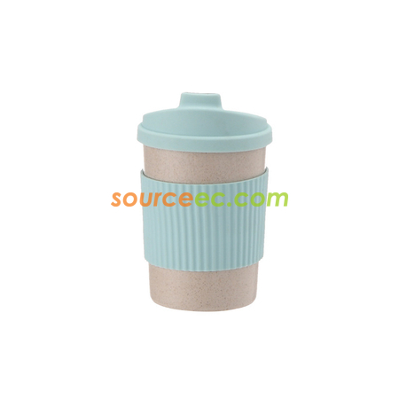 Customization 350ML Wheat Straw Coffee Cup Promotional Products