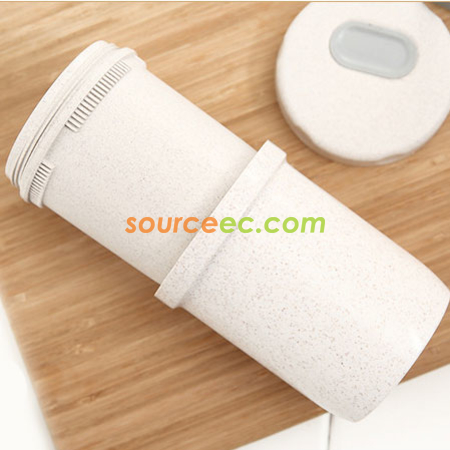 Customization 300ML Wheat Straw Soup Pot Promotional Products