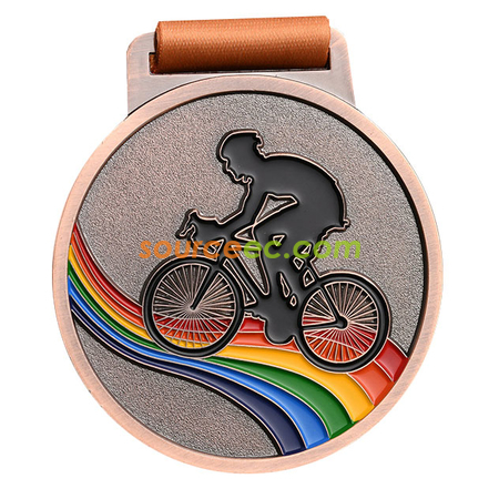 Customization Colorful Cycling Medal Promotional Products