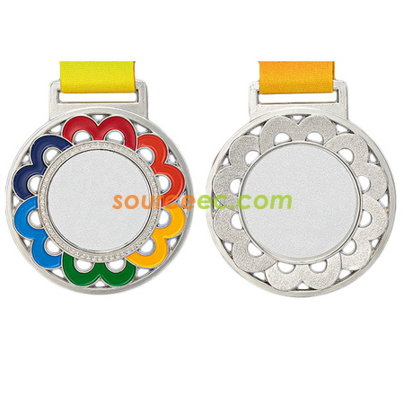 Customization Colorful Blossom Medal Promotional Products
