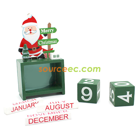 Customization Christmas Wooden Calendar Promotional Products